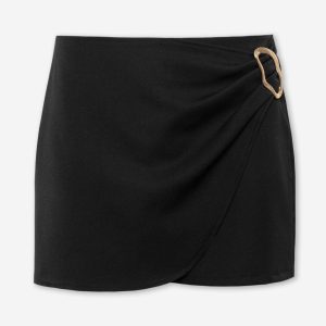BONNIE BUCKLE SKORT ZWART