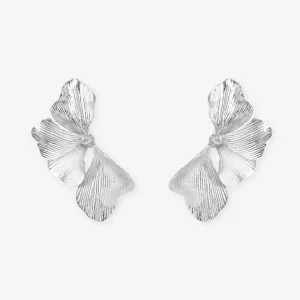FLOWER WAVE EARRINGS
