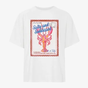 SUNKISSED OVERSIZED TEE CRÈME