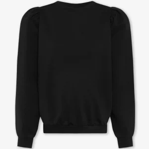 SCUBA PUFF SLEEVE SWEATER MATERNITY ZWART