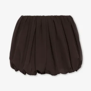 ANDY BUBBLE HEM SHORTS BRUIN