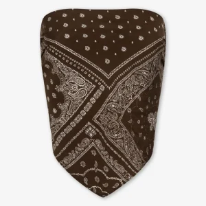 AMARI BANDANA SHAWL TOP BRUIN