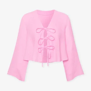 TARA MOUSSELINE TOP HARD ROZE